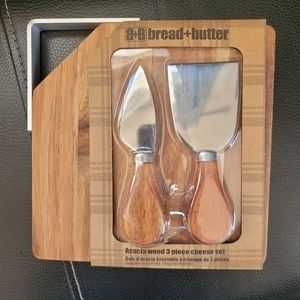 Bread & Butter Cheese Board Set